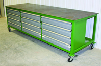 12-Drawer Workbench