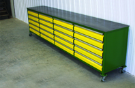 20-Drawer Workbench
